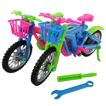 Detachable assembly car screws and nuts combination hands-on childrens educational disassembly bicycle toys 3-8 years old