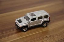 HUMMER HUMMER H3 silver alloy simulation model glide force Toy Spot 1:43