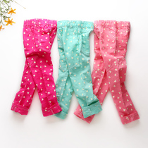 Girls Leisure Pants 21 Summer and Autumn New Zhongda Children Joker Pants Girls Fashion Joker Wear Anti-mosquito Pants