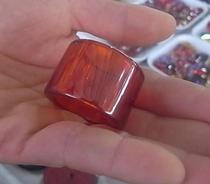 Natural Ruby zircon ring finger New Fortune exquisite jade ring couple fashion to send boyfriend