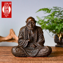 Bainayuan Bodhidharma ornaments Bodhidharma ancestor enlightenment meditation Zen ancestor tea room yoga room club Chinese jewelry