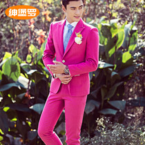 New shadow building mens themed clothing outfits Wedding Dresses Wedding photography Western-style suit Stage Performance Hosted Gown