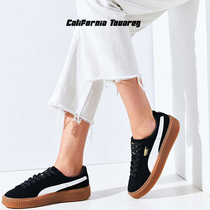 Piuma Puma Suede Platform Rihanna Black brown thick bottom pine pastry shoes casual shoes 363559-02