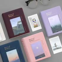  South Korea imported iconic retro minimalist polaroid album card book insert small 3-inch album business card holder bag 72p