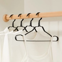 Aluminum alloy hangers household clothes wide shoulders non-slip unscented clothes racks clothes hangers hangers