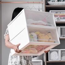 Plastic drawer storage cabinets childrens storage boxes收纳