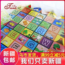 Tianli puzzle foam floor mat 60*60 baby and children early education crawling cartoon alphabet stitching crawling mat thickened