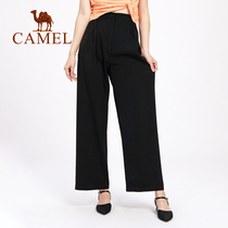 Camel Women Pants 2021 Spring Summer New Lady Sports Pants Slim slim leg pants 100 Ride Ocean W0S1TM120