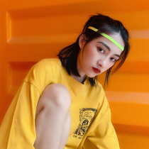 Confucius sports yoga with European and American popular tight tightness and tightness running heads with soccer anti-slip hair