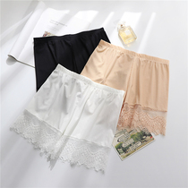 Summer ice lace lace lace lace lace lace flavor safety trousers can wear three-point insurance pants