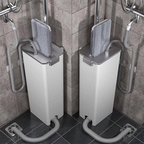 Hand-free washing flatbed scraper mop pool 2021 New toilet home balcony one mop floor artifact