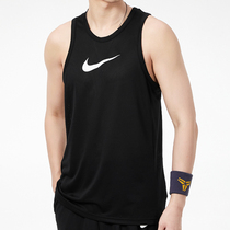 Nike Official Website Vest Men's Summer Training Quick Dry Exercise Basketball Jacket Sleeveless T-Shirt BV9388