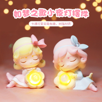 Computer desktop ornaments childrens room bedside table cartoon cute send girls new years Valentines Day gift