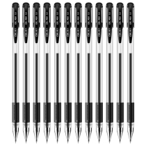 Effective (deli)0 5mm office pen pen pen 12 boxes of black 34567