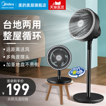 Beautiful electric fan desktop pronunciation shakes the head four seasons air convection turbo fan air circulation fan
