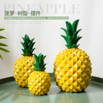 Creative pineapple piggy bank Home decoration Wine cabinet TV cabinet decoration Small gift Childrens room Office decoration