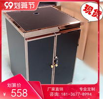 KTV Cabinet KTV song cabinet entertainment club power amplifier cabinet song platform rose gold song cabinet