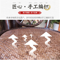 Imported agate Vine woven dining chair home chair courtyard Leisure back chair home living room dining room dining chair