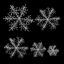 Christmas New Year Window Decorations Snowflakes New Years Day Party decoration Stickers Snowflakes Glass window stickers