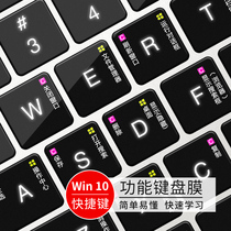 2021 Lenovo Xiaoxin Pro16 keyboard film Air14 shortcut Key Plus Notebook Air15 Xiaoxin Pro14 inch computer 2020 Pro13 keyboard sticker I