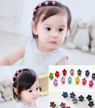 Little girl hair hair accessories Childrens headdress Girls bangs hair clips Candy color small grab clip baby Korean princess