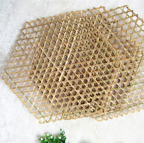 Kindergarten Hanging Corridor Arrangement Air Ornaments diy Ornaments Handmade Bamboo Mesh Hollow Mat