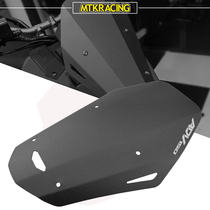 Suitable for Honda ADV150 19-20 modified aluminum alloy front windshield deflector aluminum windshield lens cover