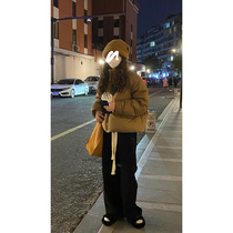 YouZIQI Grapefruit Qi Feather Fever Female Letting Lets White Duck Case Color Short Cover