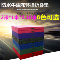 Dance mat Childrens practice mat Girls non-slip thickened folding martial arts training somersault sit-ups gymnastics mat
