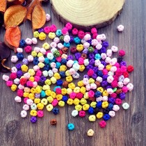 Pineapple knot button button coil handmade bracelet pendant jewelry material accessories flower knot Chinese knot accessories