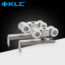 KLC stainless steel solid wood sliding door crane sliding door wheel sliding door wheel sliding door wheel sliding door rail pulley crane 4 wheels