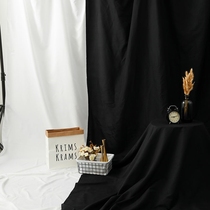 White simple ins background cloth net Red live broadcast background wall pure white cloth photography solid color cloth photo props