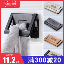 Drawer concealed handle American black bright clothing invisible handle Nordic cupboard cabinet cabinet door handle wardrobe concealed handle