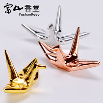 Fushan Xiangtang Thousand Paper Crane Line Incense Insertion for mini desk ornaments