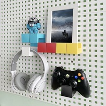 Creative punch-free hand-held blind box hand-held rack storage box wall display shelf partition photo frame