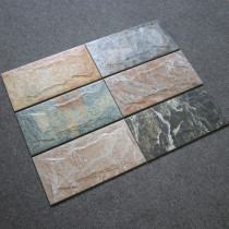 Mushroom stone exterior wall tile 200*400 cultural fossil background wall rural self-built house natural stone garden wall brick