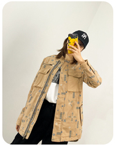 XTHEMCAPS Korea B * NX exquisite full embroidered super beautiful Taj Mahal boutique tooling short coat 2 color special