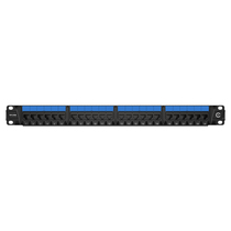 TP-LINK TL-ED6024 Gigabit 24-port six-type unshielded patch panel rack standard size 19-inch 1U Gigabit cable rack Cat6 unshielded 100