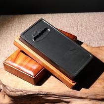 The Four Major Pit Brows of the Ink Stone Pit Brow Line Brow Old Pit and the Anhui Wenfang Four Treasure Practical Collection Swaying Pieces of the Ink Stone