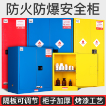 Fireproof explosion-proof box Dangerous goods storage cabinet Explosion-proof cabinet 12 45 60 gallon double lock chemical safety cabinet Industrial