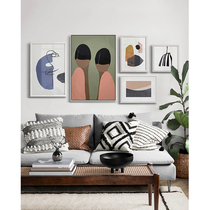 North See Modern Simple Living Room Decorative Painting Abstract Bedroom Hanging Painting Nordic Art Restaurant Corridor Mural Twin