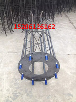 Garden pole Octagonal pole ground cage Hexagonal pole embedded parts Road monitoring foundation Street lamp monitoring pole ground cage
