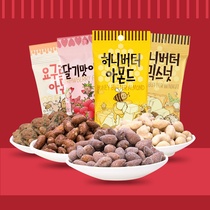 Tom Farm Korea Imported Honey Butter Salt Baked Almond Almond Almond Nut Snacks 6 Bags