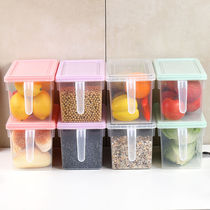With handle fridge containing box drawer-type kitchen food preservation box frozen sealed jar Sub-storage tank plastic