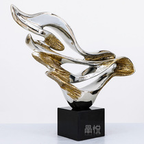 Model room sales office Hotel bar living room office aisle abstract art decorative sculpture custom-made