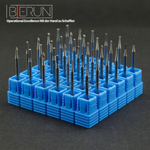 Imported 2 35 shank dental needle nuclear sculpted knife grinding head olive core micro-sculpted wood carving tool suit