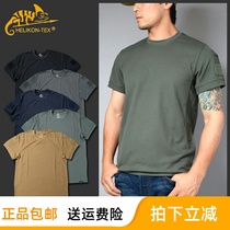 Helikon t-shirt mens short-sleeved round neck loose outdoor leisure t-shirt mens summer thin breathable