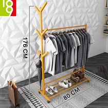 Japan Nine ten clothes for floor bedroom clothes s hat rack Easy now clothes hanger mobile shelve shelf for hanging clothes