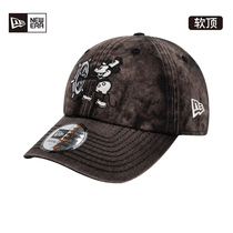 New Era New China soft top baseball cap men and women SpongeBob sports leisure Mickey Mouse curved brimmed hat couple
