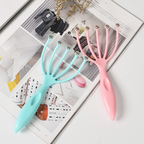 Five-claw scalp massager Steel ball head scratching head massage claw Scratching head ball relaxation Octopus head massage claw